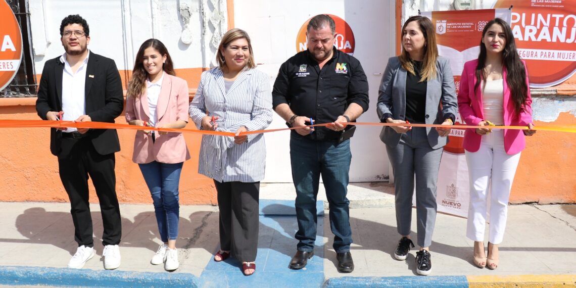 El Punto Naranja está ubicado en le Secretaría de Desarrollo Social de Montemorelos.