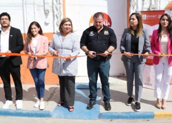 El Punto Naranja está ubicado en le Secretaría de Desarrollo Social de Montemorelos.