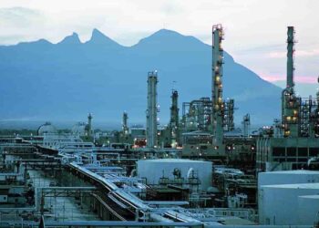 Los contaminantes de la refinería de Pemex consisten en su mayoría en dióxido de azufre.