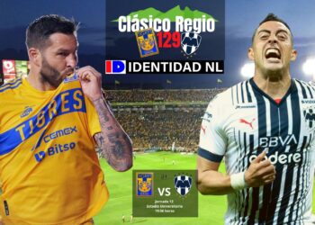 Tigres y Rayados se miden esta noche en el estadio Universitario.