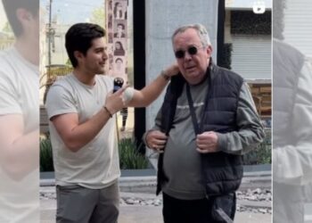 el socio de Checo Pérez fue el responsable del reto.