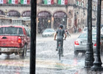 Pronostican lluvias para el resto de la semana