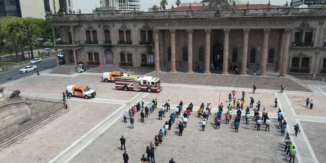 Participan regios en Simulacro Nacional