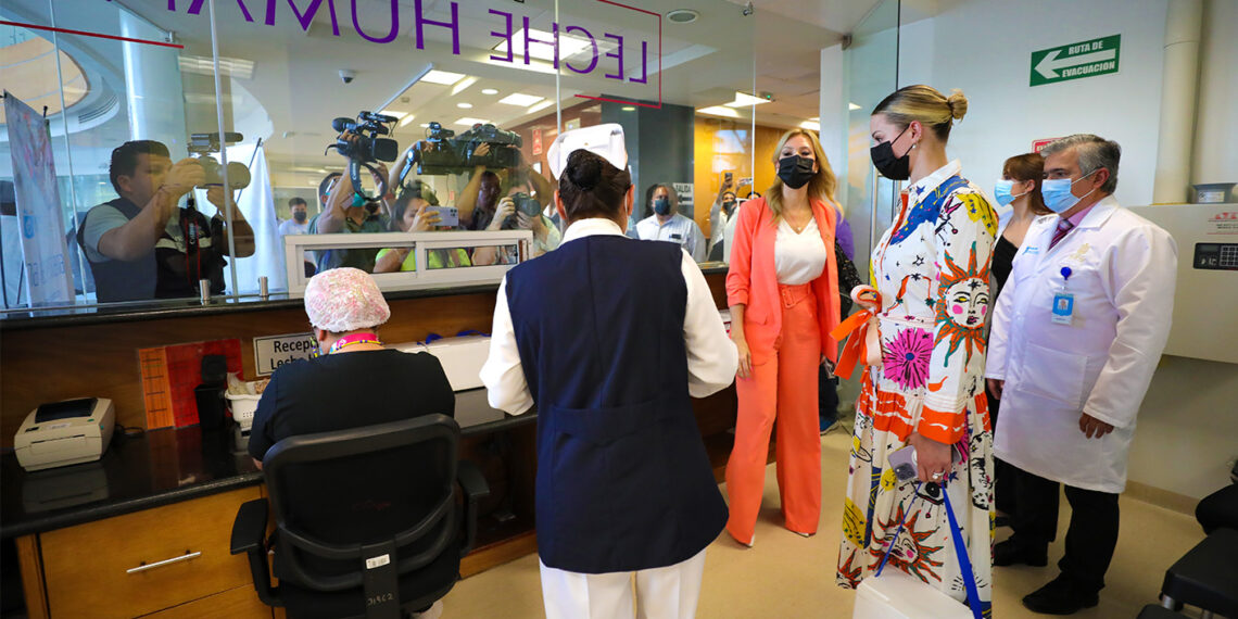 Mariana promueve donación de leche materna