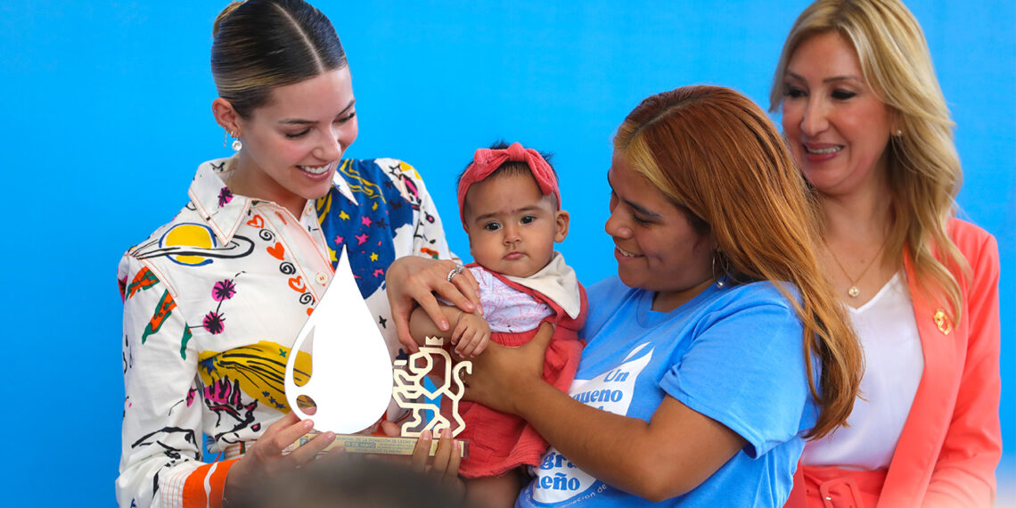 Mariana promueve donación de leche materna