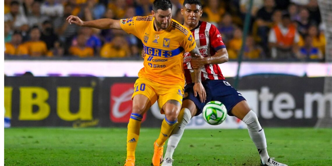 Tigres y Chivas empataron en el juego de ida de la final de la Liga Mx