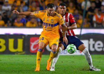 Tigres y Chivas empataron en el juego de ida de la final de la Liga Mx