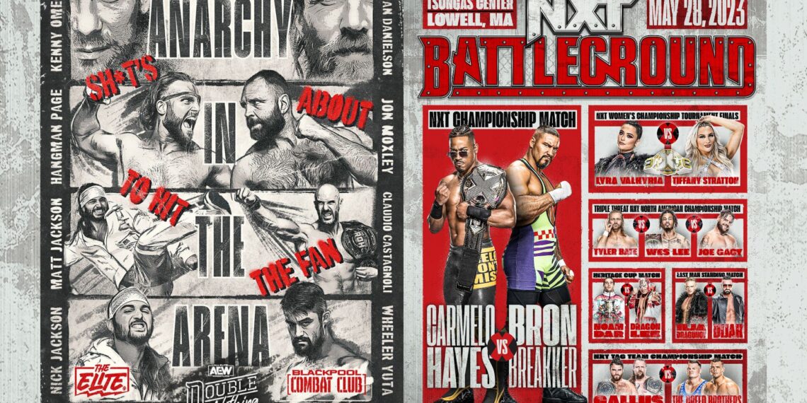 Domingo de lucha libre en NXT y AEW