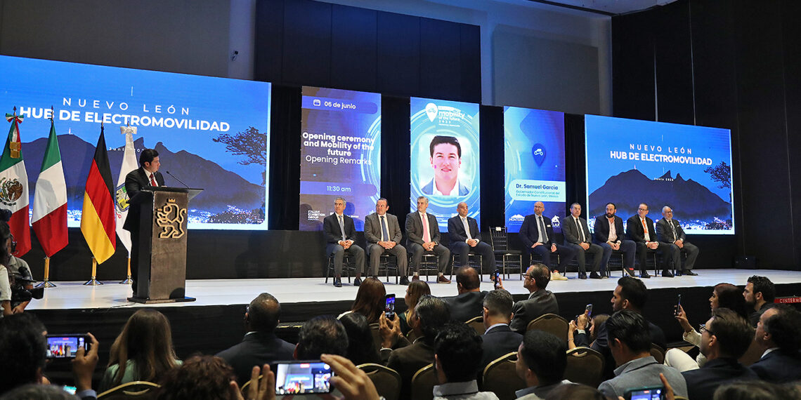 “NL se consolida como Hub Mundial de la Electromovilidad”: Samuel García