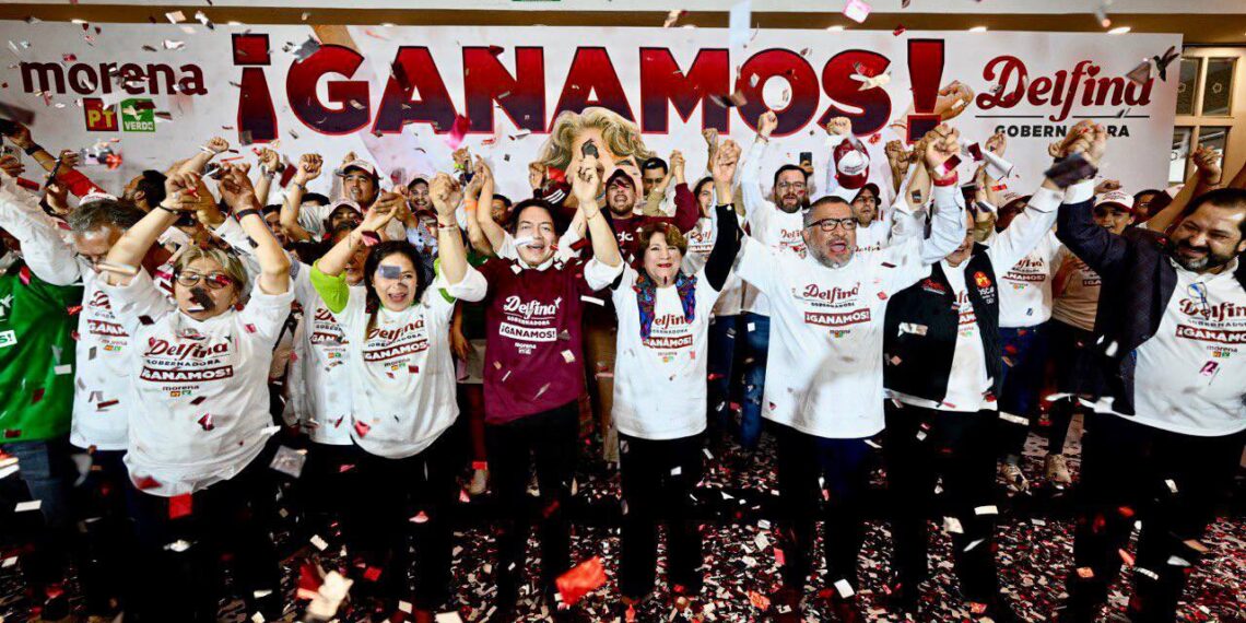 Gana Delfina en Edomex, sale el PRI del gobierno tras 94 años