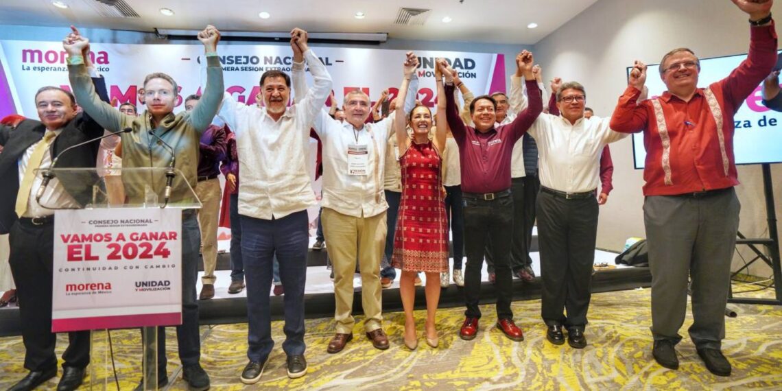 Candidato de MORENA se conocerá el 6 de septiembre