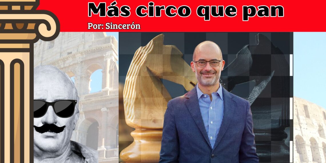 MÁS CIRCO QUE PAN: Miguel Treviño “mueve sus piezas”