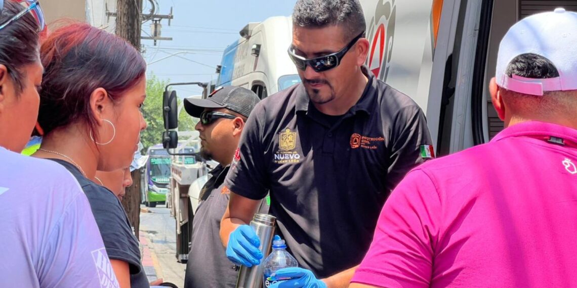 Protección Civil realiza operativo de hidratación