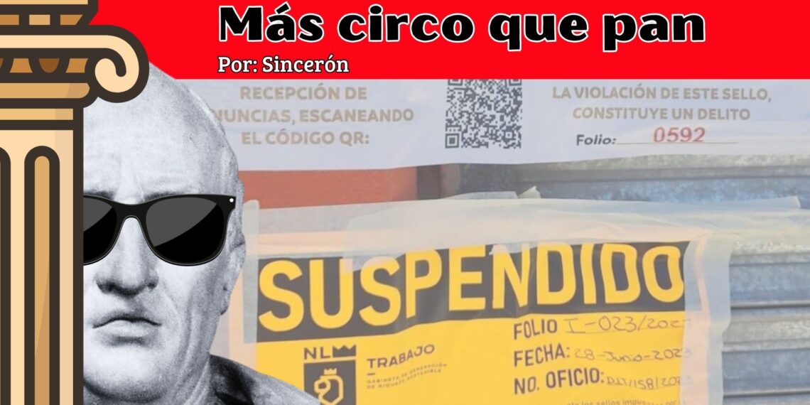 MÁS CIRCO QUE PAN: Entre clausuras te veas