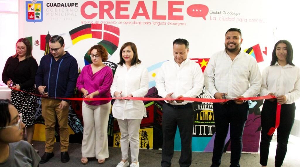 Inauguran CREALE en Guadalupe para enseñar idiomas