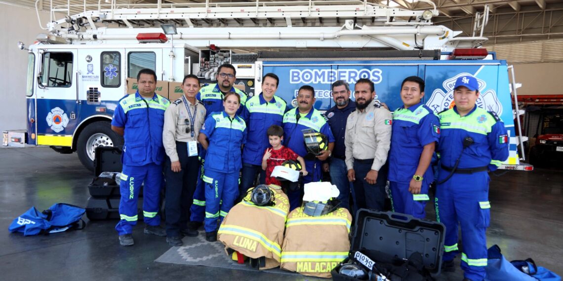 San Nicolás entrega nuevo equipamiento a PCBSN