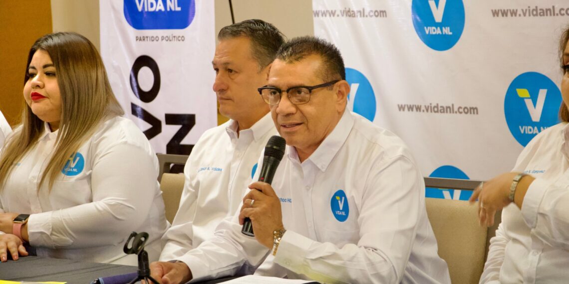 Presentan nuevo partido político VIDA NL