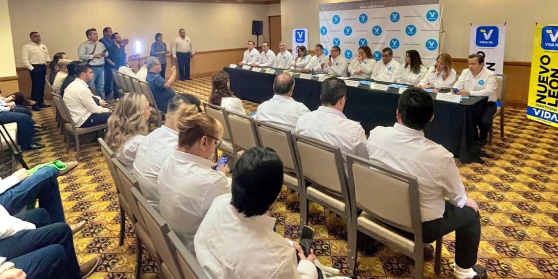 Presentan nuevo partido político VIDA NL