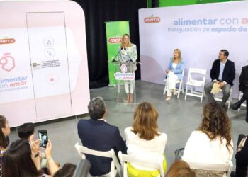 Mariana Rodríguez inauguró otro lactario, ahora en García