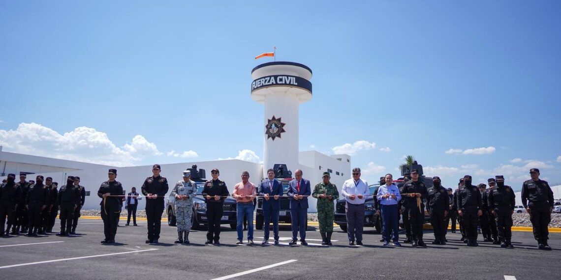 Gobernador inaugura destacamento de Fuerza Civil en Cerralvo