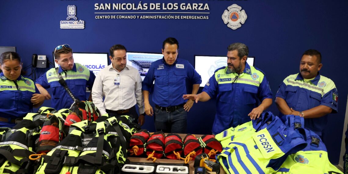 San Nicolás sigue equipando a su Protección Civil