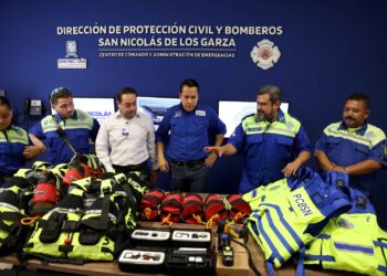 San Nicolás sigue equipando a su Protección Civil
