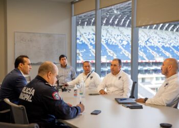 Guadalupe instalará corredores seguros en las afueras del BBVA