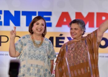 Aventaja Xóchitl; PRI abandona a Paredes