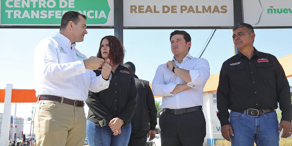 Inauguran Centro de Transferencia en Zuazua