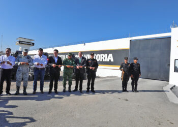 Inauguran destacamento de Fuerza Civil en Salinas Victoria