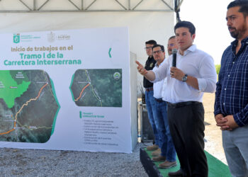 Inicia construcción de Tramo 1 en Carretera Interserrana