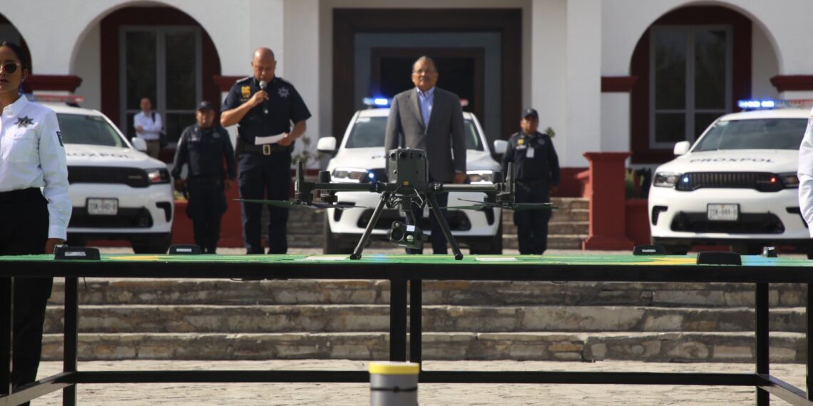 Drones cuidarán Escobedo