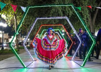 Guadalupe ya vive el mes patrio