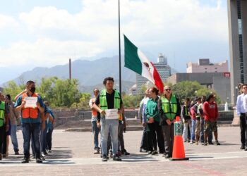 Nuevo León se une a simulacro nacional
