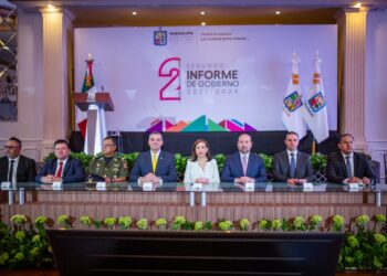 Cristina Díaz destaca seguridad y política social en segundo informe