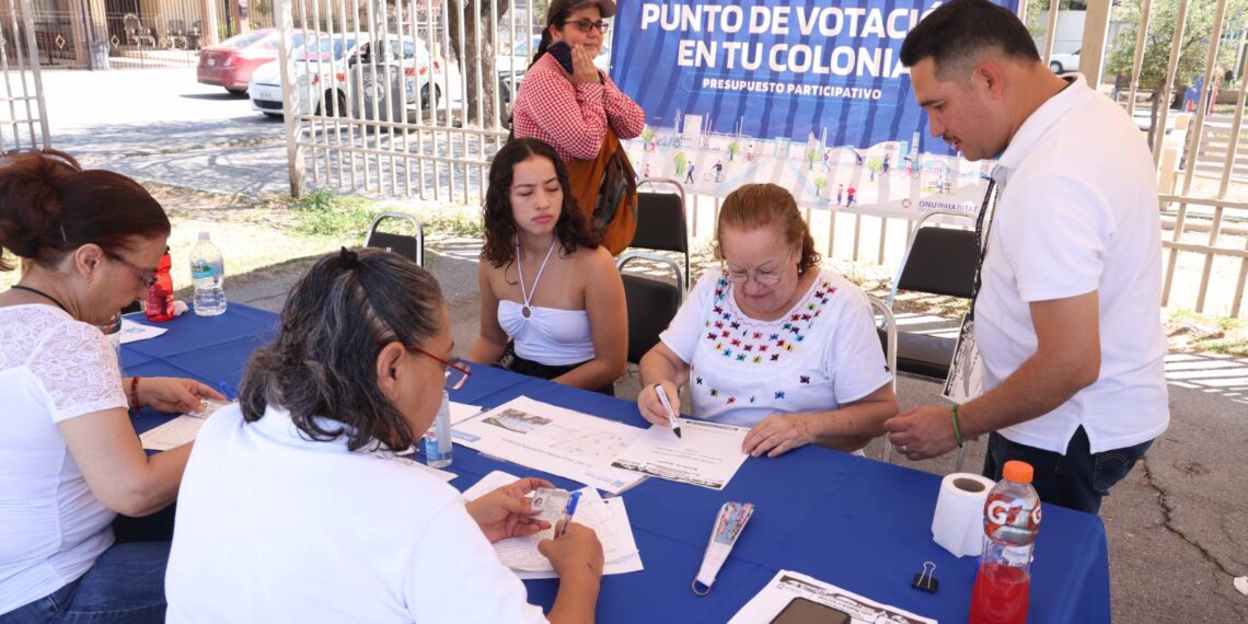 Eligen vecinos de San Nicolás proyectos ganadores de presupuesto participativo
