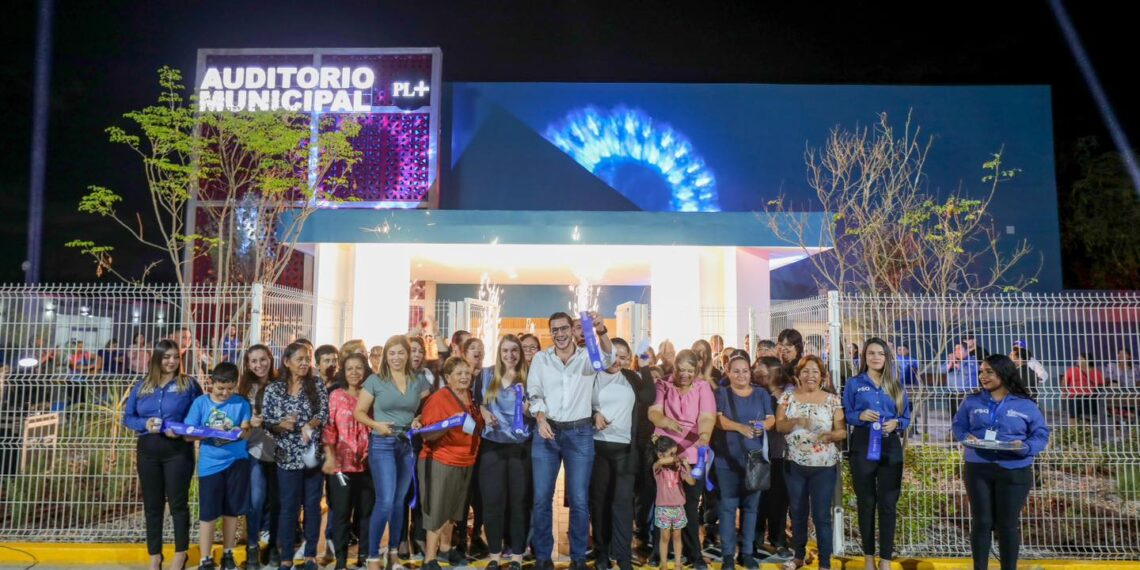 Reinauguran en Pesquería Auditorio Municipal