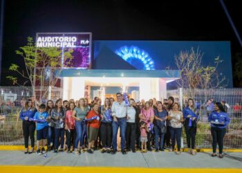 Reinauguran en Pesquería Auditorio Municipal