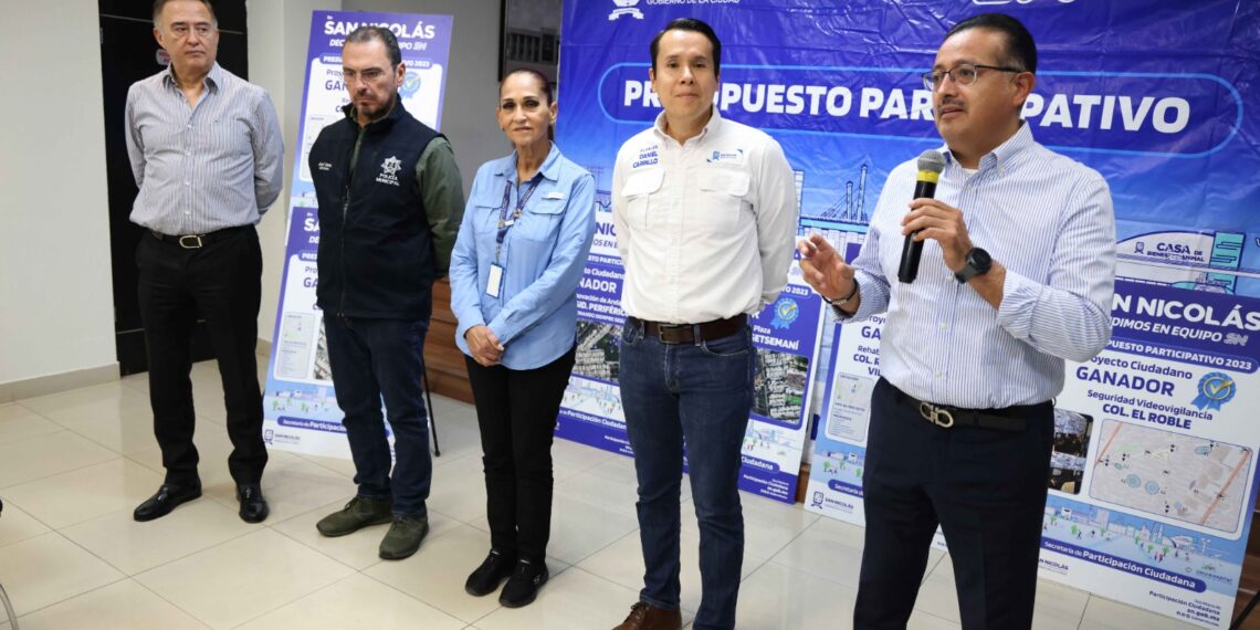 Anuncia San Nicolás ganadores del Presupuesto Participativo
