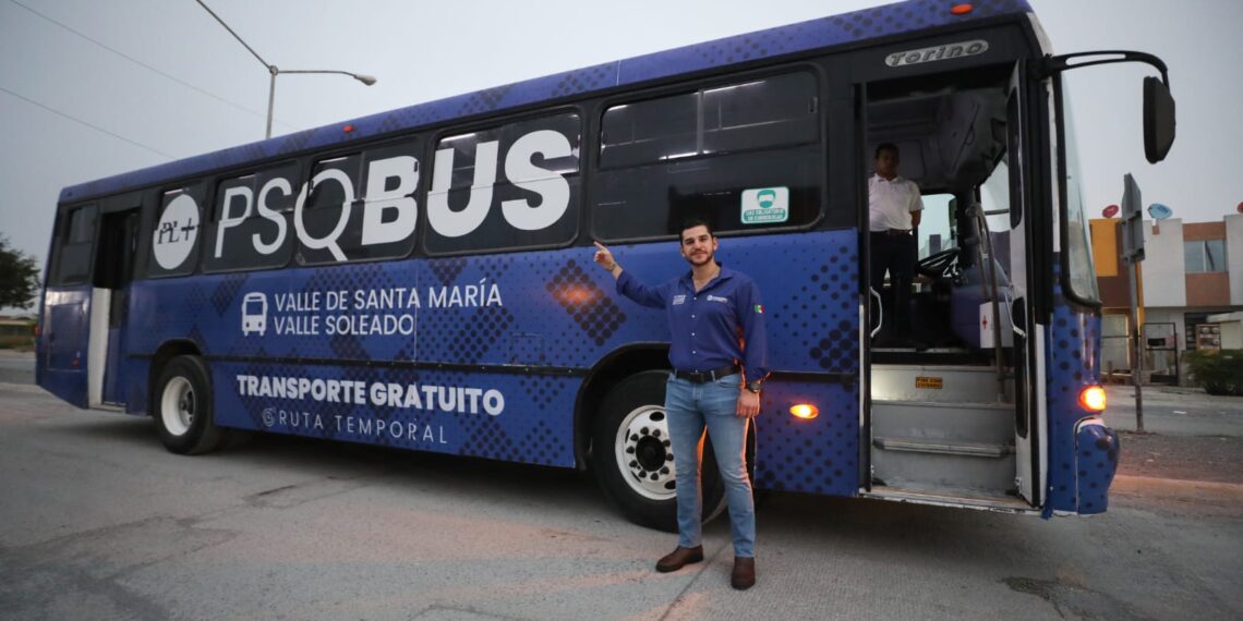 Cumple Pesquería 8 meses de apoyar con transporte público a su gente