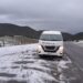 Cae aguanieve en Nuevo León