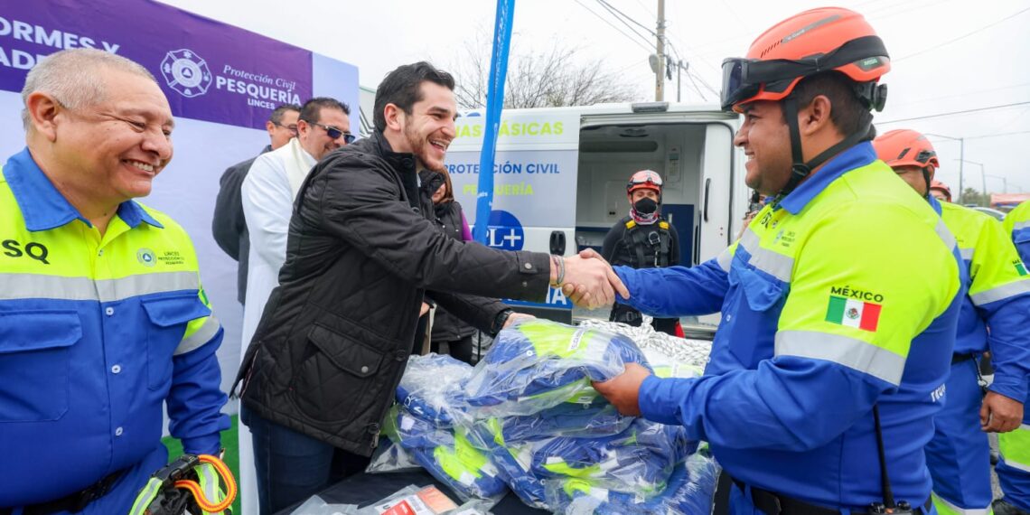 Pesquería equipa a Protección Civil