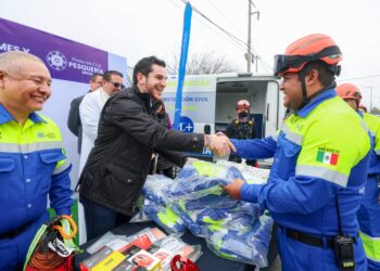 Pesquería equipa a Protección Civil