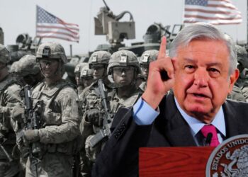 Pide AMLO que militares de EU entren armados a México