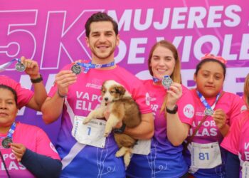Realiza Pesquería 5K por el día de la eliminación de la violencia contra la mujer