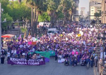 Así se vivió la marcha en Monterrey