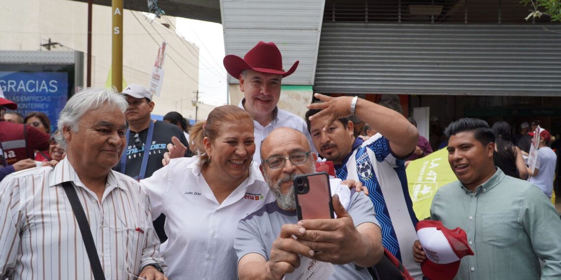 Promueven imagen de Claudia en Nuevo León