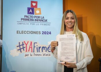 Pacta Mariana trabajo conjunto por la Primera infancia