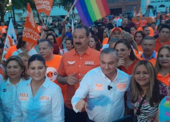 Guadalupe se “pintó” de naranja