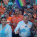 Guadalupe se “pintó” de naranja